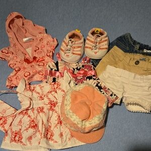 Lot Of Build A Bear & Wacky Bear Clothes